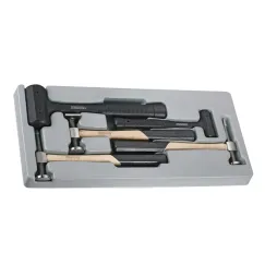 5PC AUTO BODY HAMMER SET - PS TRAY